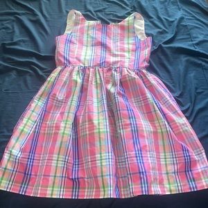 Kids (Girls) Size 12 Ralph Lauren Polo Pink Plaid Dress